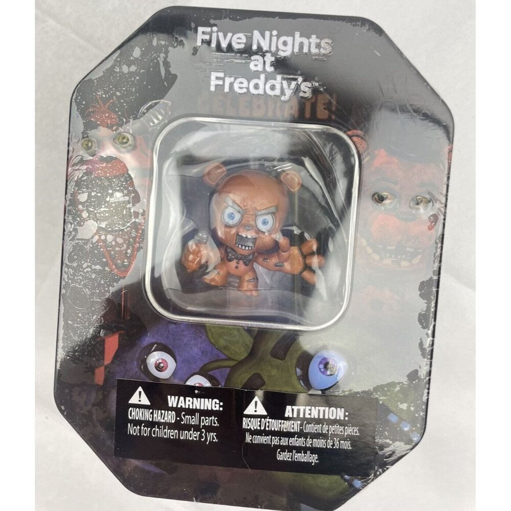 Tin Freddy Hanger, Dog Tag, Trading Cards Five Nights At Freddy's